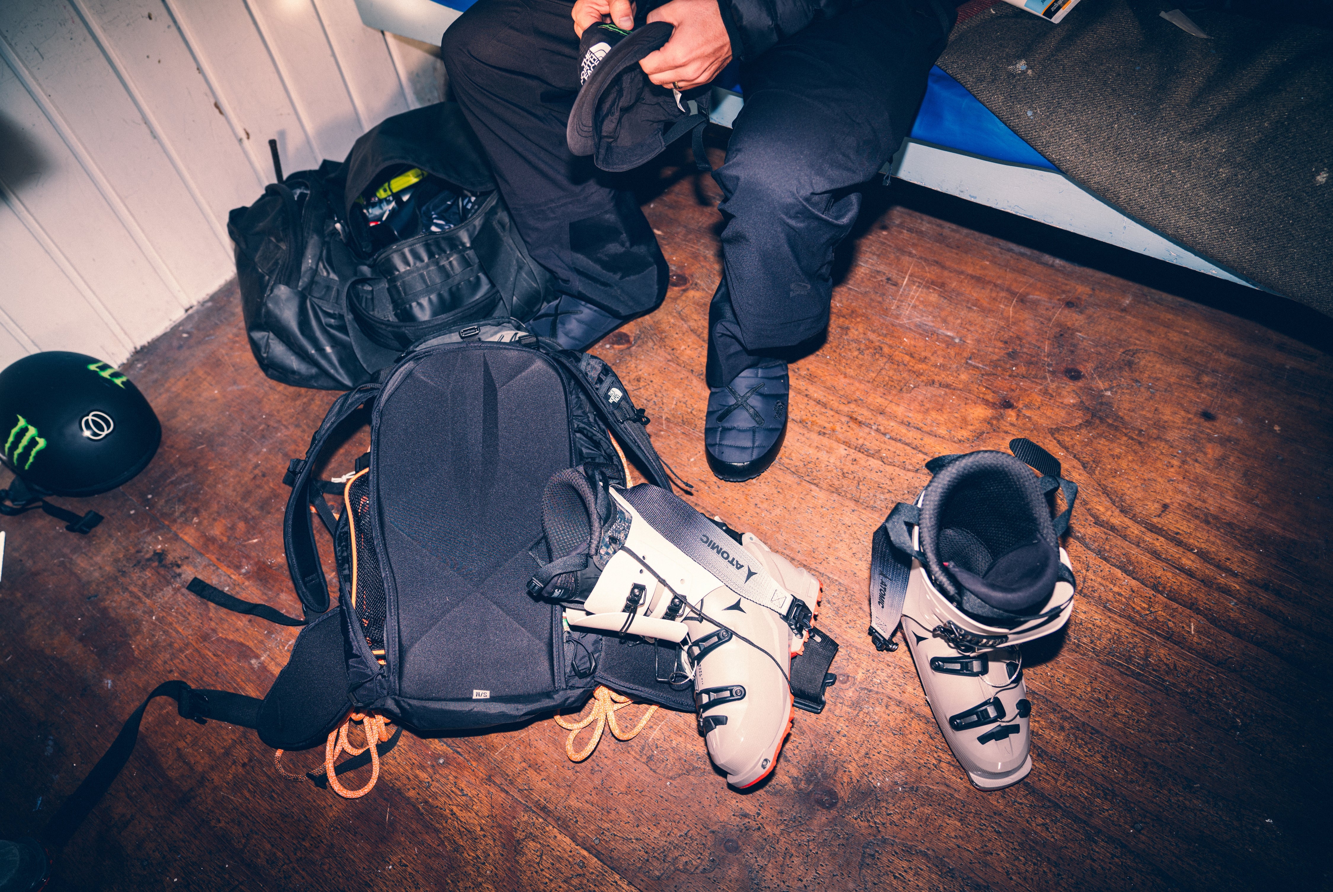 Skiing Essentials. Ski and Snowboard Storage Zell am Ziller, Zillertal.